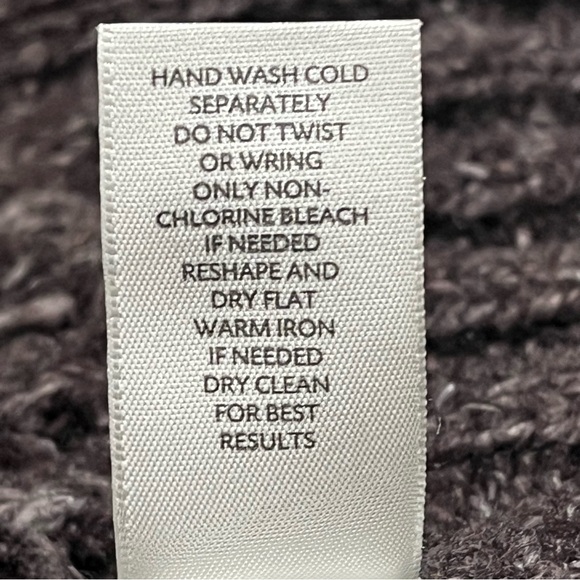 J. Jill Women’s Brown Cable Knit Cardigan Vest Open Front Sz M - Picture 8 of 9